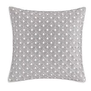 X2 Hudson Park Collection Diffused Diamond Euro Pillow Shams, NWT